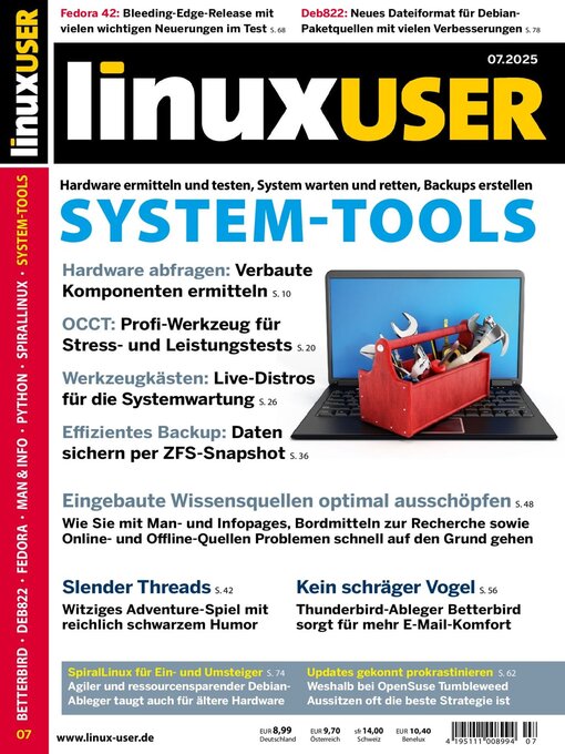 Title details for LinuxUser by Computec Media GmbH - Available